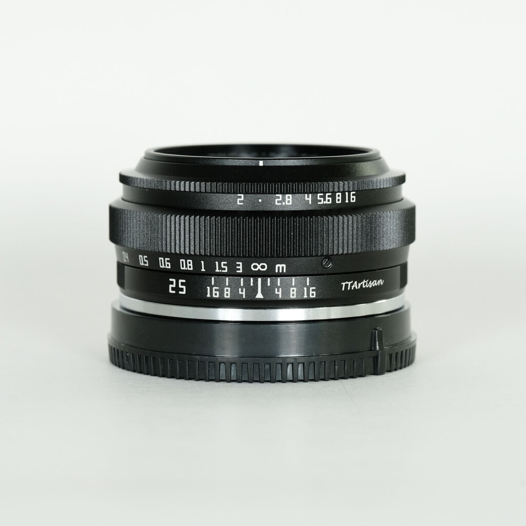 w TTArtisan 25mm F2 C (\j[Ep) ubN