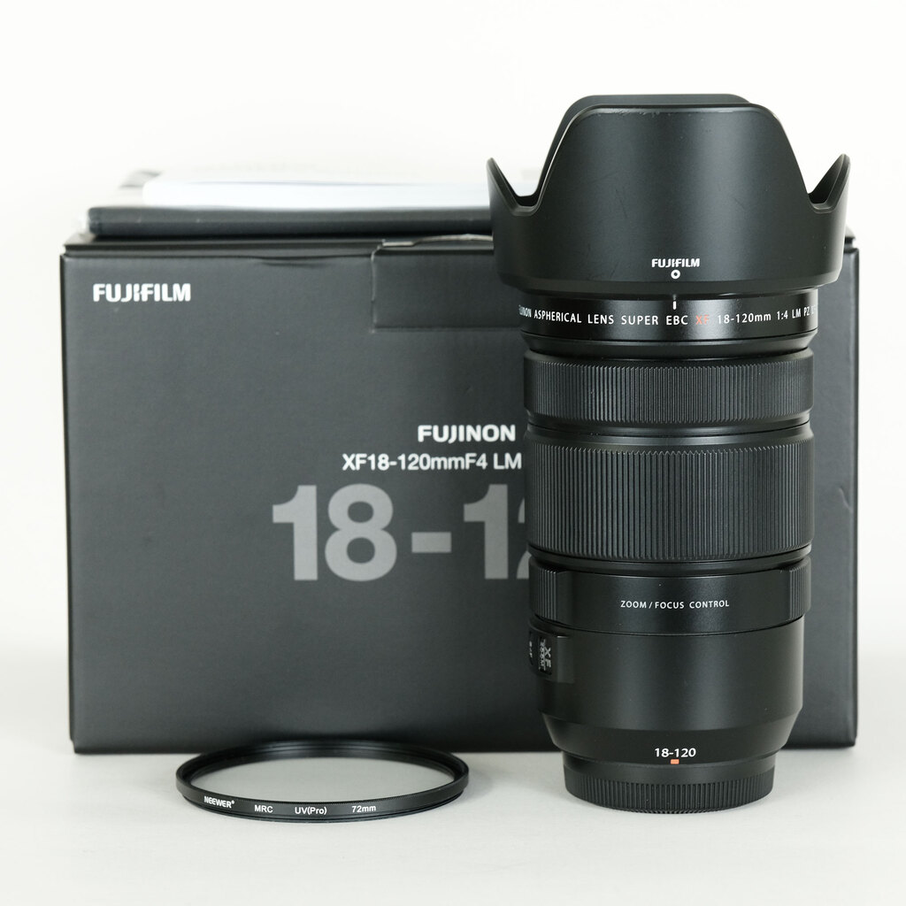 【極美品】富士フィルムXF18-120mmF4 LM PZ WR / Xマウント フジノンレンズ XF18-120mmF4 LM PZ WR: レンズ・フィルター関連