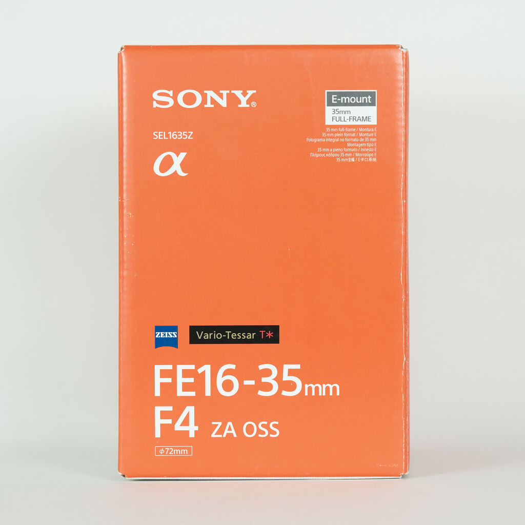 SONY Vario-Tessar T* FE 16-35mm F4 ZA OSS SEL1635Z