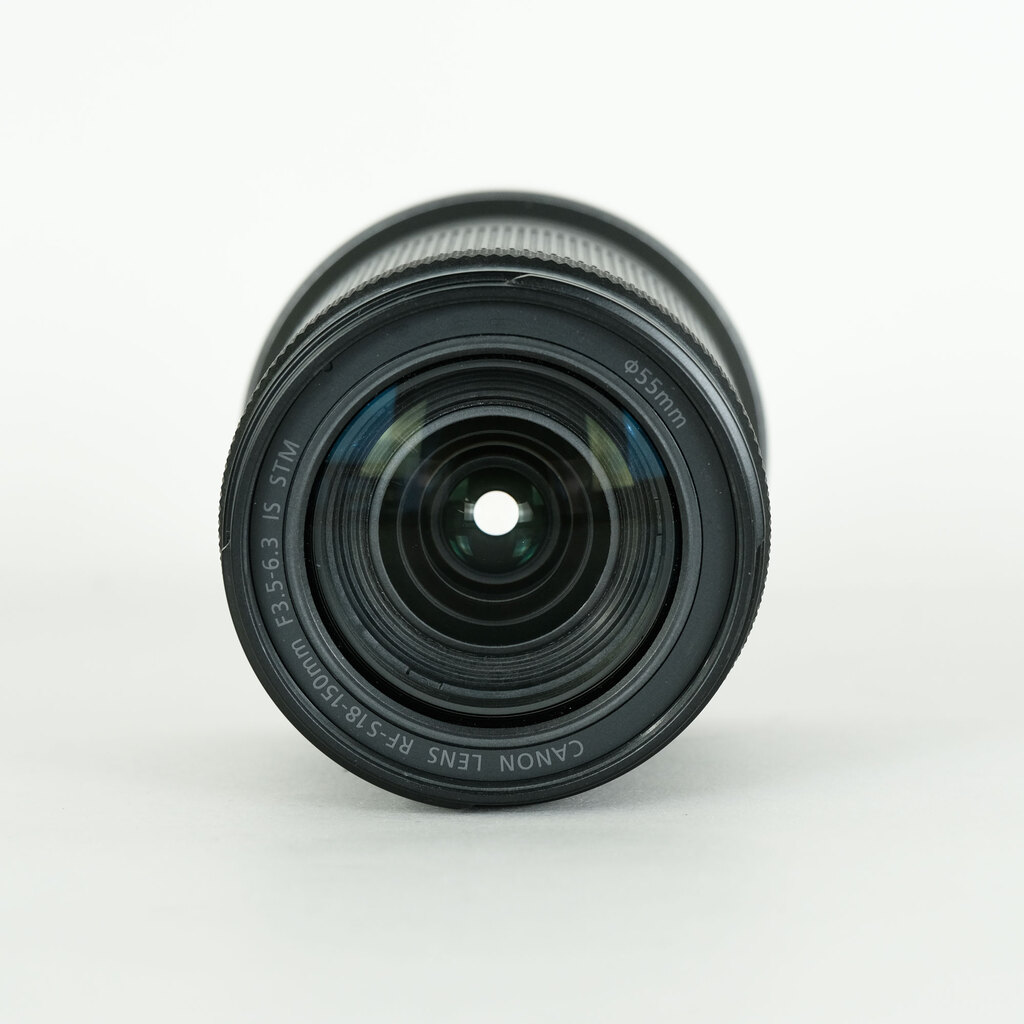 【美品】レンズ RF-S18-150 IS STM RF-S18-150mm F3.5-6.3 IS STM：レンズ交換式カメラ・レンズ