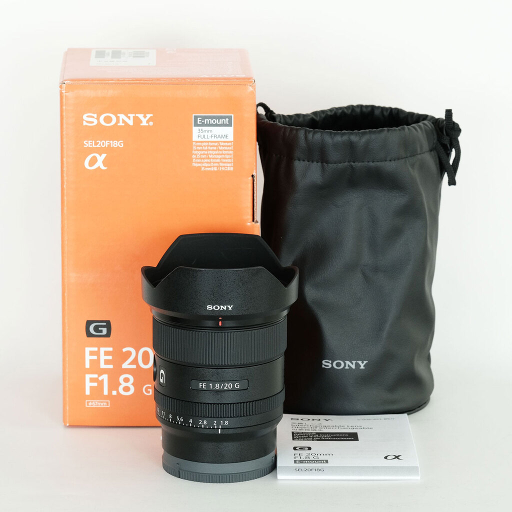 SONY FE 20mm F1.8 G SEL20F18G SONY FE 20mm F1.8 G SEL20F18G