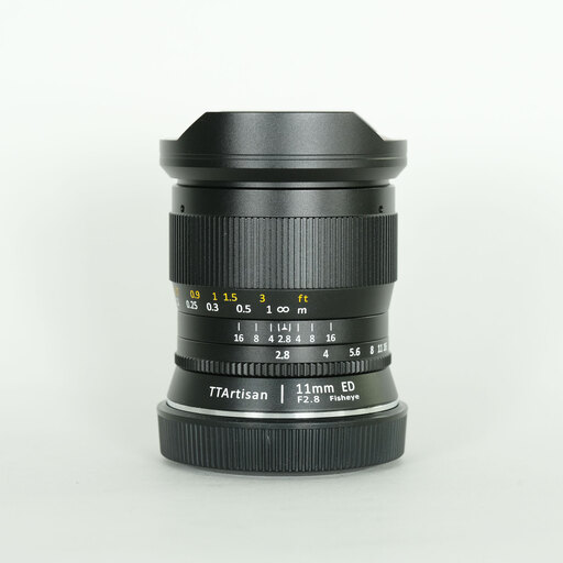銘匠光学 TTArtisan 11mm F2.8 Fisheye (キヤノンRF用) 銘匠光学 TTArtisan 11mm F2.8 Fisheye (キヤノンRF用)