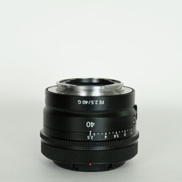 SONY FE 40mm F2.5 G SEL40F25G SONY FE 40mm F2.5 G SEL40F25G