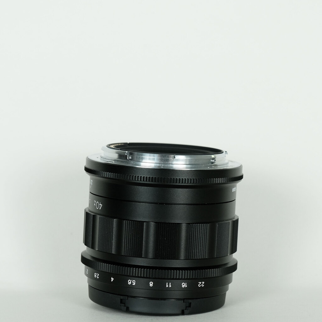 Voigtlander NOKTON 40mm F1.2 Aspherical(ニコンZ用) Voigtlander NOKTON 40mm F1.2 Aspherical(ニコンZ用)