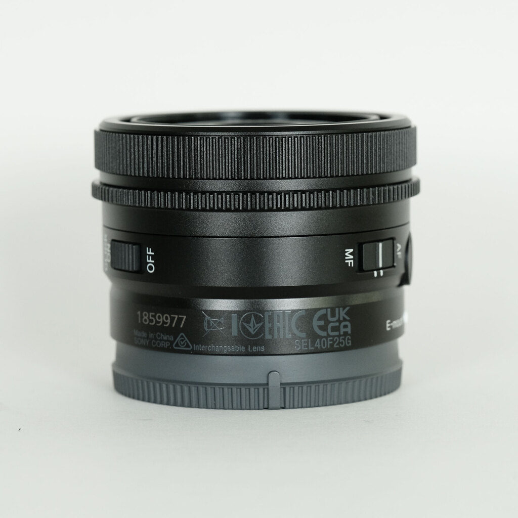 SONY FE 40mm F2.5 G SEL40F25G SONY FE 40mm F2.5 G SEL40F25G