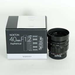 Voigtlander NOKTON 40mm F1.2 Aspherical E-mount (ソニーE用) Voigtlander NOKTON 40mm F1.2 Aspherical E-mount (ソニーE用)