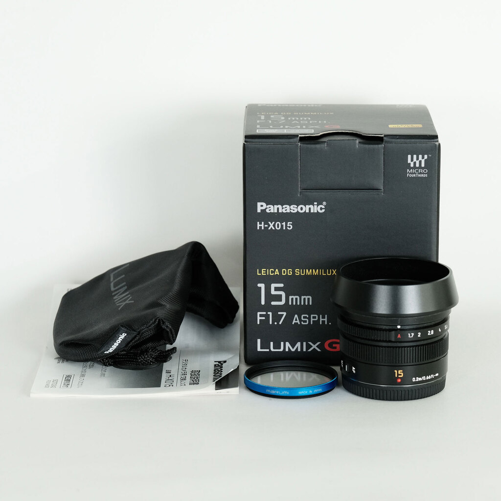 Panasonic LEICA DG SUMMILUX 15mm F1.7 ASPH. Panasonic LEICA DG SUMMILUX 15mm F1.7 ASPH.