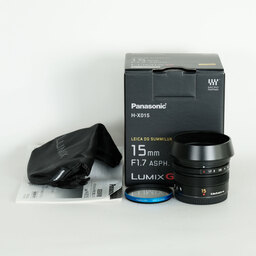 Panasonic LEICA DG SUMMILUX 15mm F1.7 ASPH. Panasonic LEICA DG SUMMILUX 15mm F1.7 ASPH.