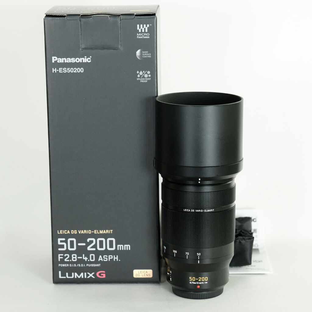 Panasonic LEICA DG VARIO-ELMARIT 50-200mm / F2.8-4.0 ASPH. / POWER O.I.S. Panasonic LEICA DG VARIO-ELMARIT 50-200mm / F2.8-4.0 ASPH. / POWER O.I.S.