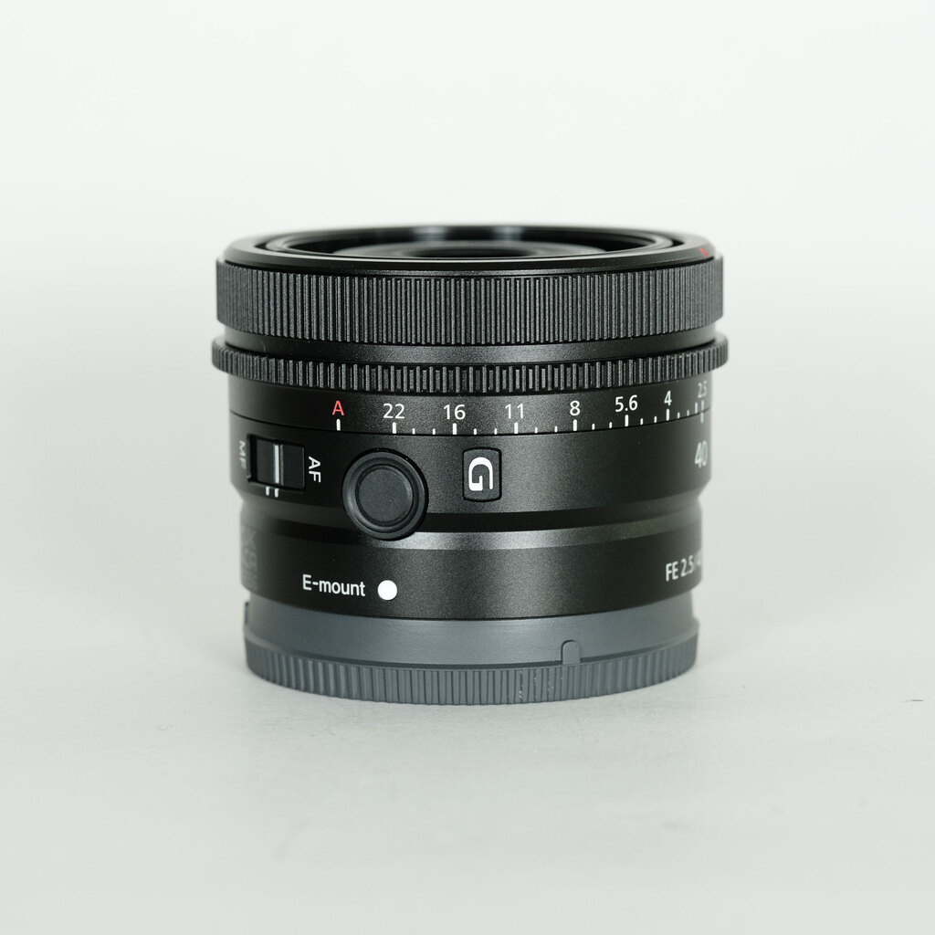 SONY FE 40mm F2.5 G SEL40F25G