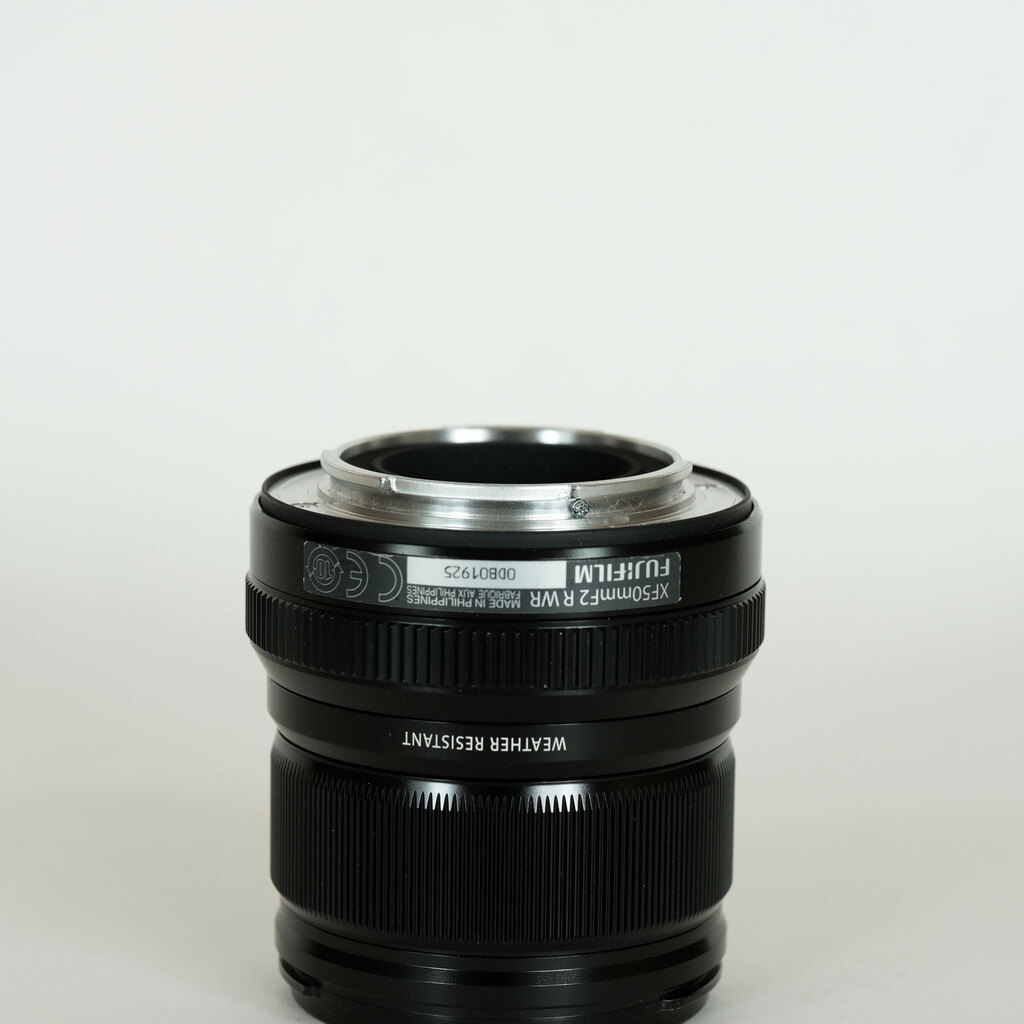 Fujinon XF50mmF2 R WR ナノコーティング済み　フィルター付き フジノンレンズ XF50mmF2 R WR [ブラック] 中古価格比較 - 価格.com