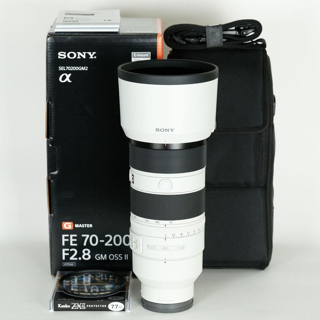 値下げ中　美品　SONY FE 70-200mm F2.8 GM OSS II 中古：AB(良品)】ソニー FE 70-200mm F2.8 GM OSS [SEL70200GM