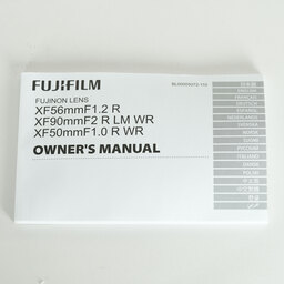 FUJIFILM XF50mmF1.0 R WR FUJIFILM XF50mmF1.0 R WR