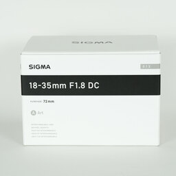 SIGMA 18-35mm F1.8 DC HSM｜Art [キヤノンEF用]