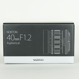 Voigtlander NOKTON 40mm F1.2 Aspherical(ニコンZ用) Voigtlander NOKTON 40mm F1.2 Aspherical(ニコンZ用)