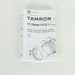 TAMRON 17-70mm F/2.8 Di III-A VC RXD (Model B070) [ソニーE用]