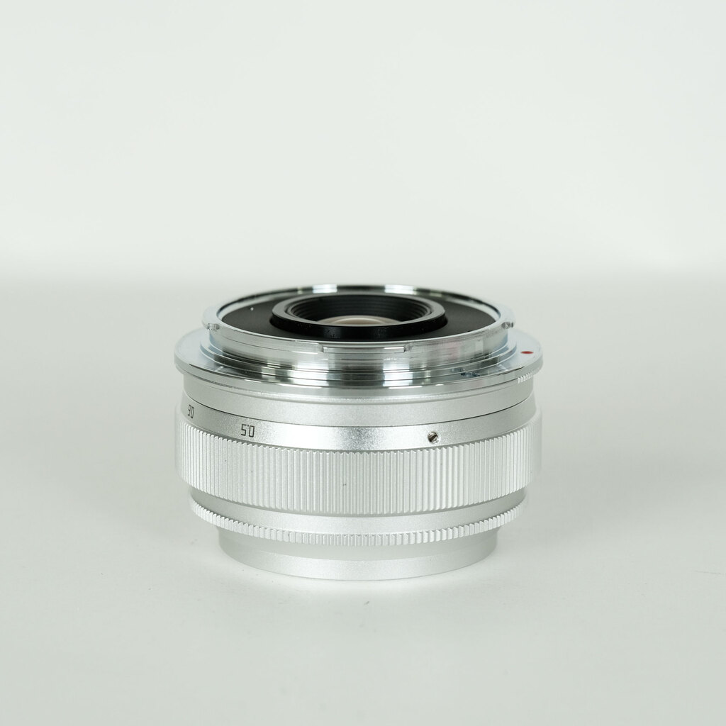 銘匠光学 TTArtisan 50mm F2 (ライカSL/TL用) シルバー