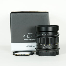 Voigtlander NOKTON 40mm F1.2 Aspherical(ニコンZ用) Voigtlander NOKTON 40mm F1.2 Aspherical(ニコンZ用)