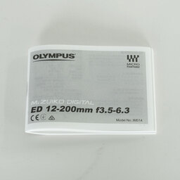 OLYMPUS M.ZUIKO DIGITAL ED 12‑200mm F3.5-6.3 OLYMPUS M.ZUIKO DIGITAL ED 12‑200mm F3.5-6.3