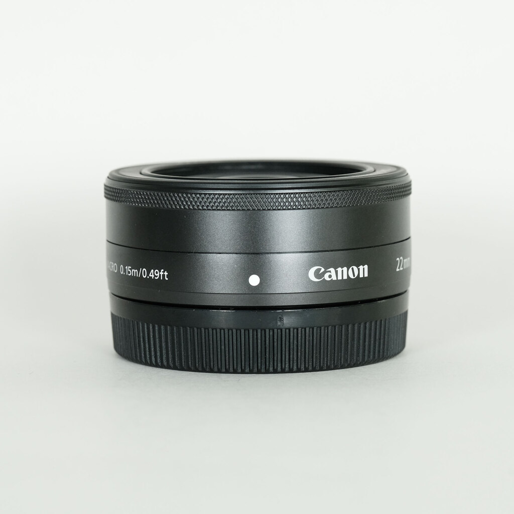 ★実用美品★ Canon キャノン EF-M 22mm F2 STM EFレンズ キャノン 単焦点レンズ CANON EF-M 22mm F2 STM