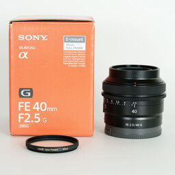 SONY FE 40mm F2.5 G SEL40F25G SONY FE 40mm F2.5 G SEL40F25G