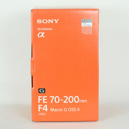 SONY FE70-200mm F4 Macro G OSS II SEL70200G2 SONY FE70-200mm F4 Macro G OSS II SEL70200G2