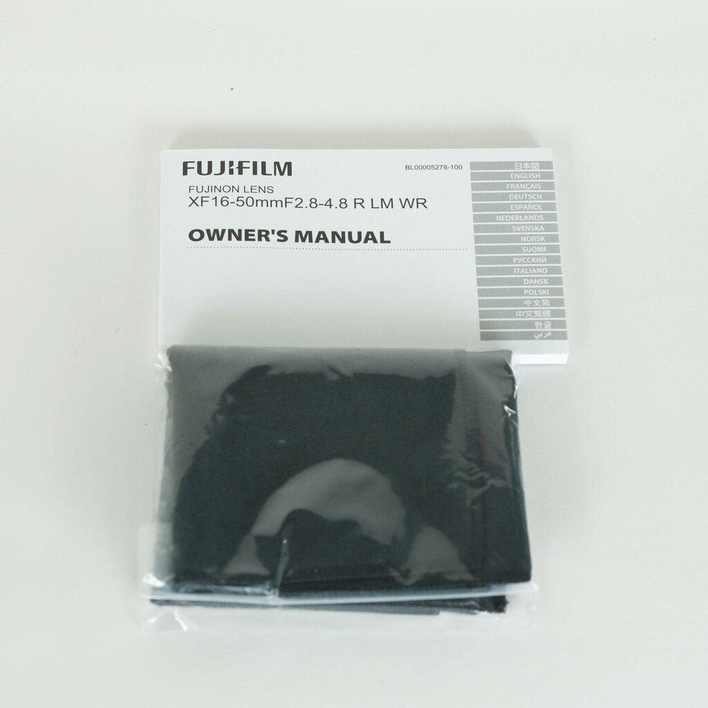 FUJIFILM XF16-50mmF2.8-4.8 R LM WR FUJIFILM XF16-50mmF2.8-4.8 R LM WR