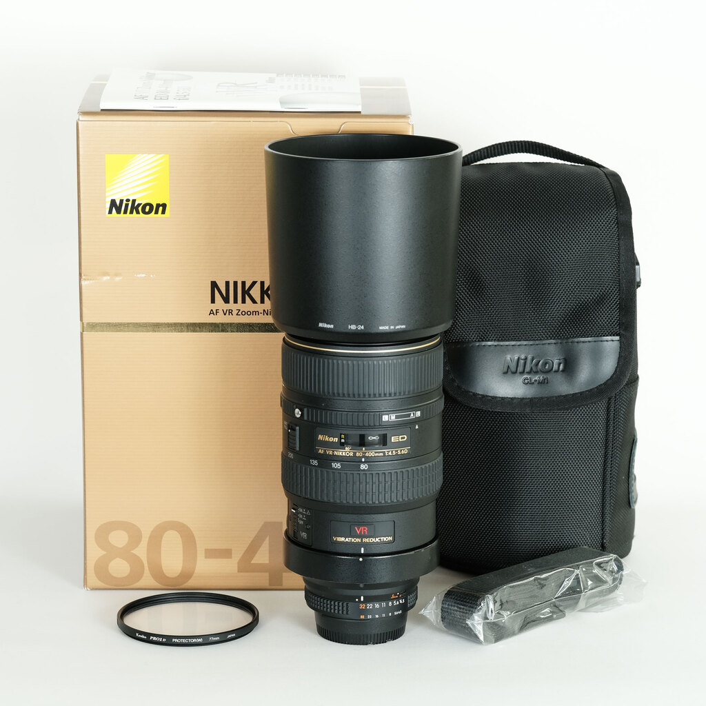Nikon Ai AF VR Zoom-Nikkor 80-400mm f/4.5-5.6D ED Nikon Ai AF VR Zoom-Nikkor 80-400mm f/4.5-5.6D ED