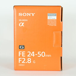 SONY FE 24-50mm F2.8 G SEL2450G