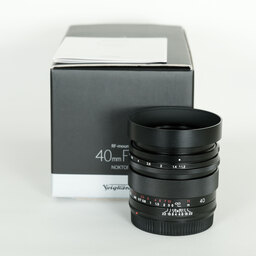 Voigtlander NOKTON 40mm F1.2 Aspherical [キヤノンRF用]