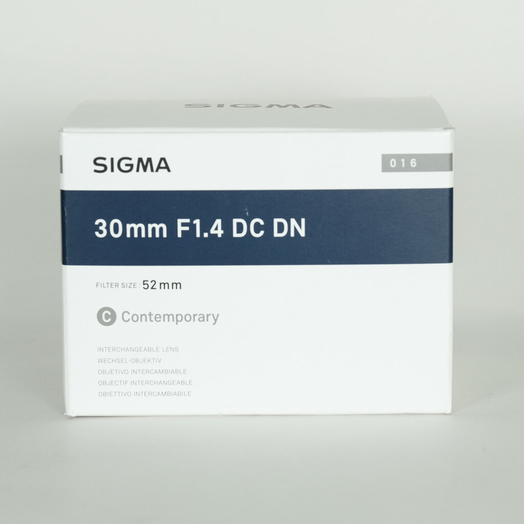 SIGMA 30mm F1.4 DC DN｜Contemporary [フジフイルムX用]