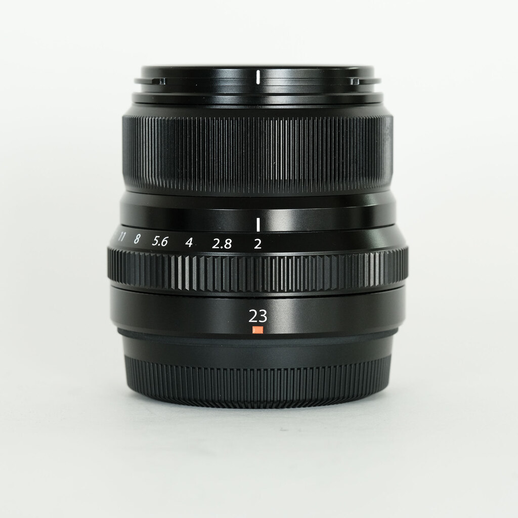 【美品】FUJIFILM XF23mmF2 R WR レンズ ブラック フジノンレンズ XF23mmF2 R WR ブラック: レンズ・フィルター