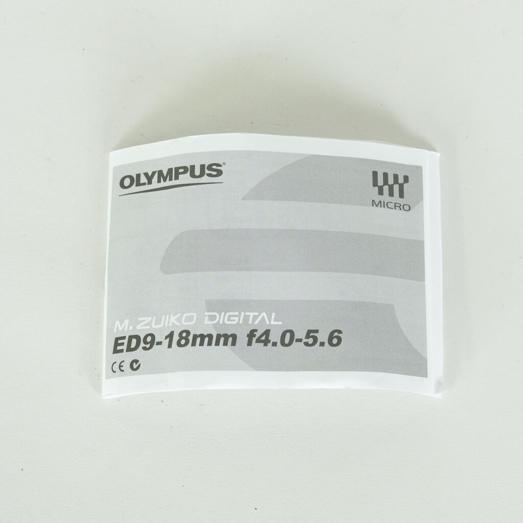 OLYMPUS M.ZUIKO DIGITAL ED 9‑18mm F4.0-5.6 OLYMPUS M.ZUIKO DIGITAL ED 9‑18mm F4.0-5.6