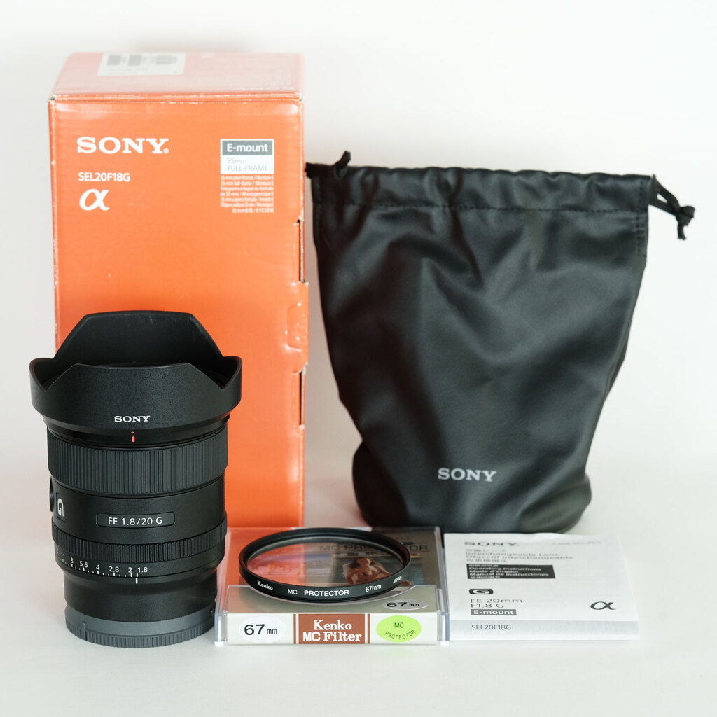 SONY FE 20mm F1.8 G SEL20F18G