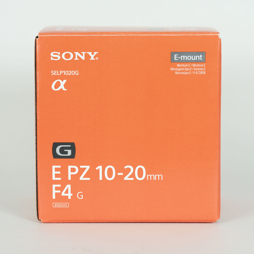 SONY E PZ 10-20mm F4 G SELP1020G SONY E PZ 10-20mm F4 G SELP1020G