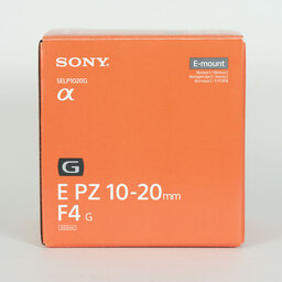 SONY E PZ 10-20mm F4 G SELP1020G SONY E PZ 10-20mm F4 G SELP1020G