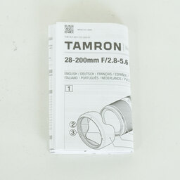 TAMRON 28-200mm F/2.8-5.6 Di III RXD (Model A071) [ソニーE用]