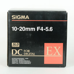 SIGMA 10-20mm F4-5.6 EX DC HSM (キヤノンEF用) SIGMA 10-20mm F4-5.6 EX DC HSM (キヤノンEF用)