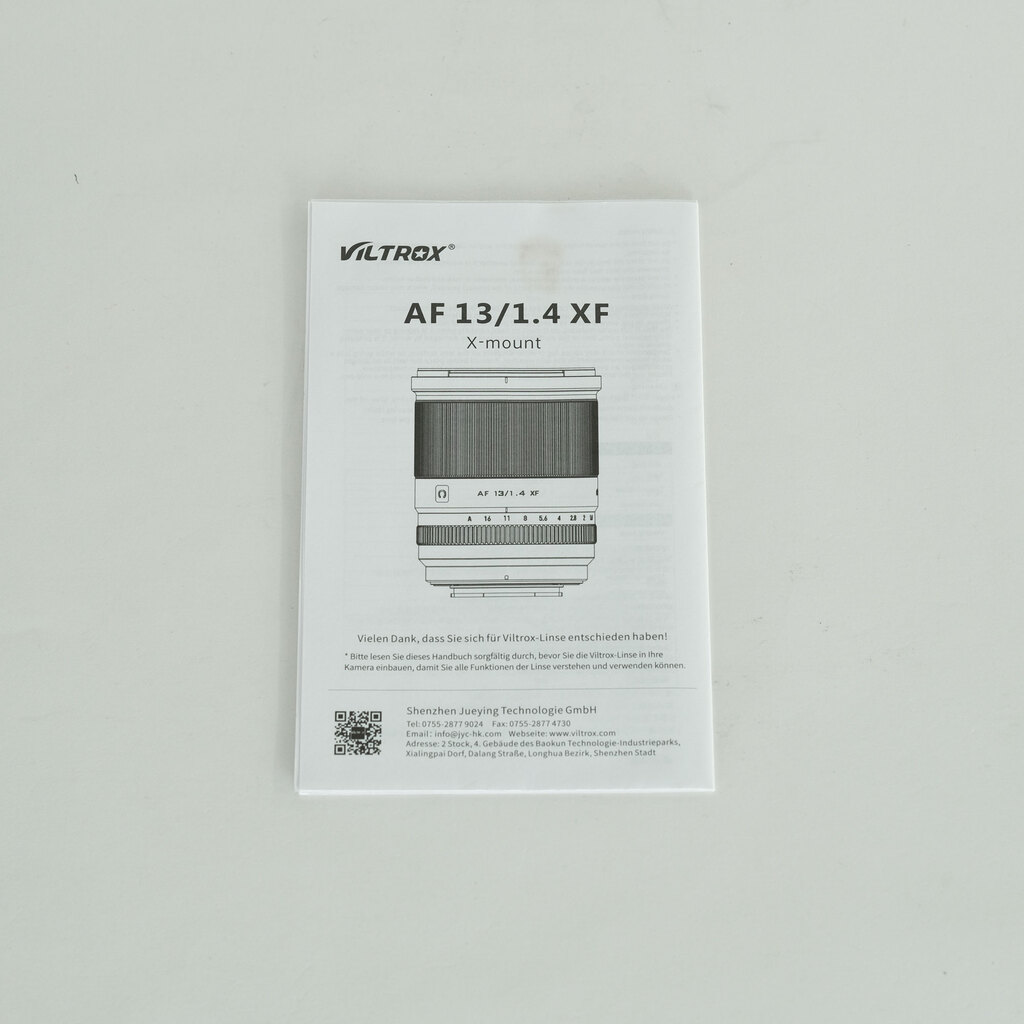 VILTROX AF 13mm F1.4(フジフイルムX用) VILTROX AF 13mm F1.4(フジフイルムX用)