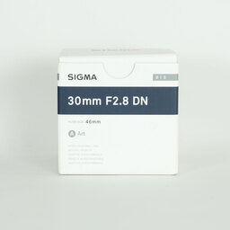 SIGMA A 30mm F2.8 DN (ソニーE用)ブラック SIGMA A 30mm F2.8 DN (ソニーE用)ブラック