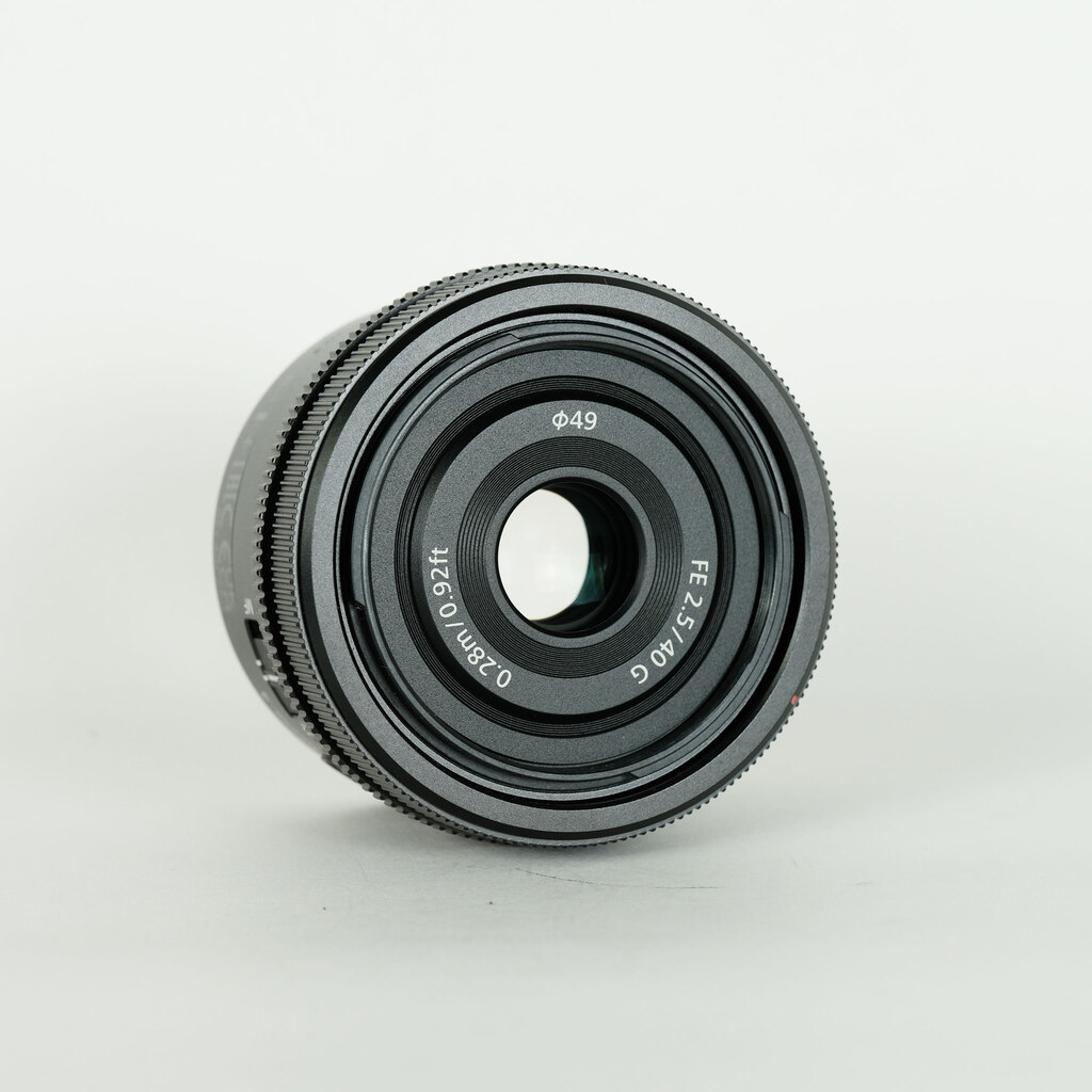 【極美品】SONY SEL40F25G 単焦点40mm レンタル] ソニー FE 40mm F2.5 G SEL40F25G 単焦点レンズ