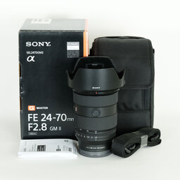 SONY FE 24-70mm F2.8 GM II SEL2470GM2 SONY FE 24-70mm F2.8 GM II SEL2470GM2