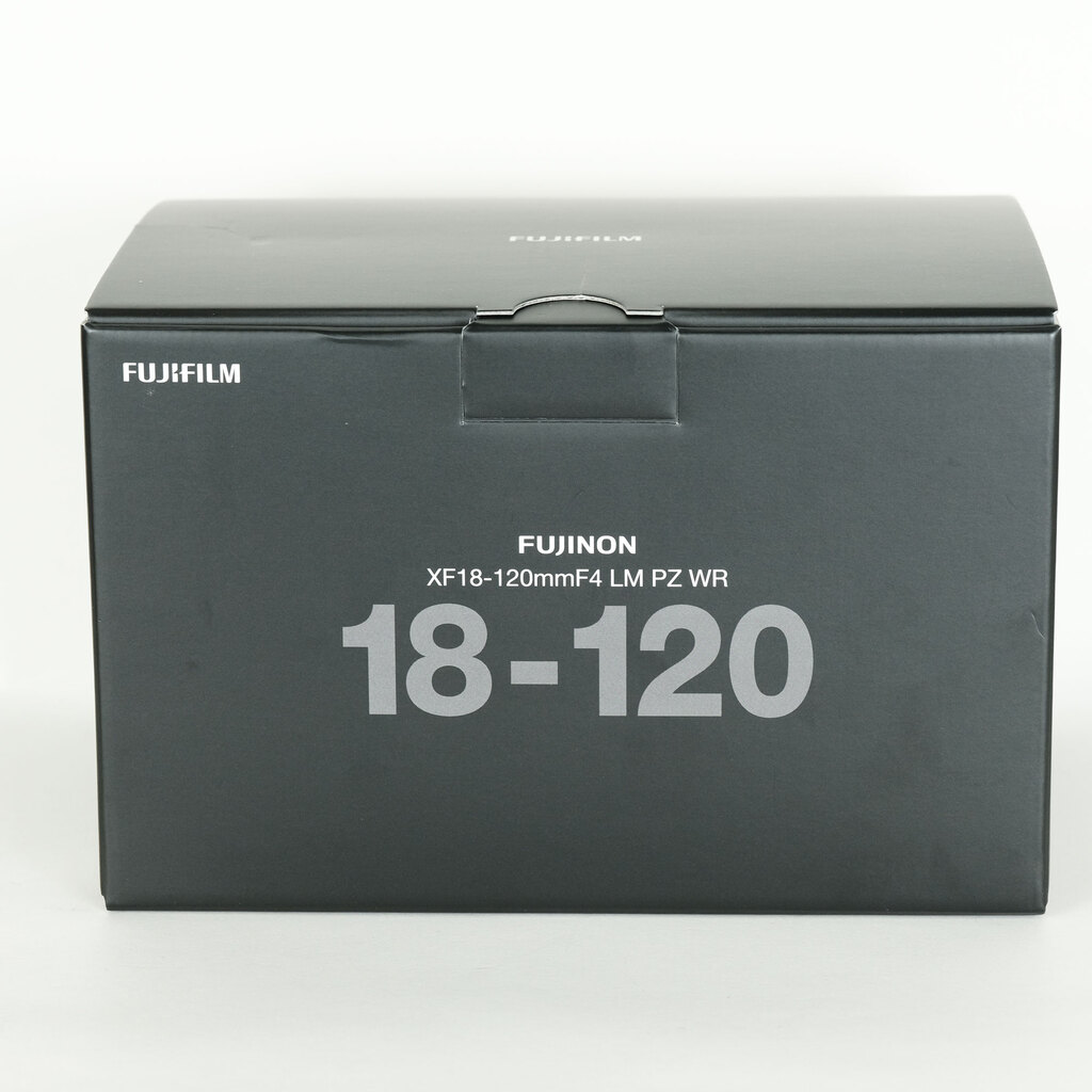 【美品】XF18-120mmF4 LM PZ WR（箱・レンズフィルター付き） 美品】XF18-120mmF4 LM PZ WR（箱・レンズフィルター付き）