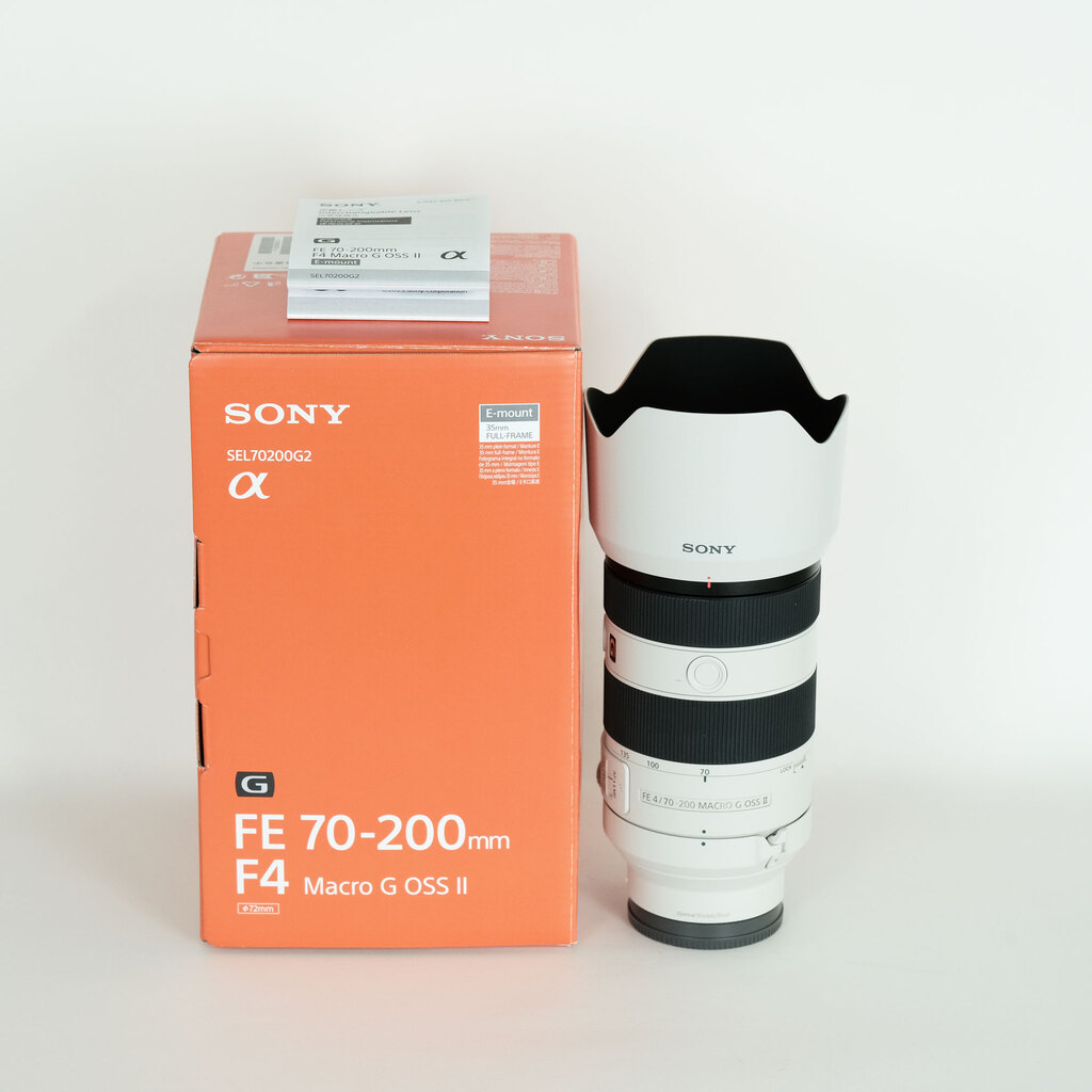 SONY FE70-200mm F4 Macro G OSS II SEL70200G2 SONY FE70-200mm F4 Macro G OSS II SEL70200G2