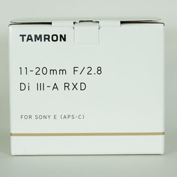 TAMRON 11-20mm F2.8 DiIII-A RXD (Model B060) [ソニーE用]