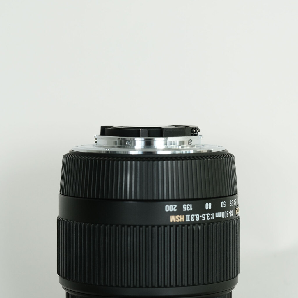 SIGMA 18-200mm F3.5-6.3 II DC OS HSM (ニコンF用) SIGMA 18-200mm F3.5-6.3 II DC OS HSM (ニコンF用)
