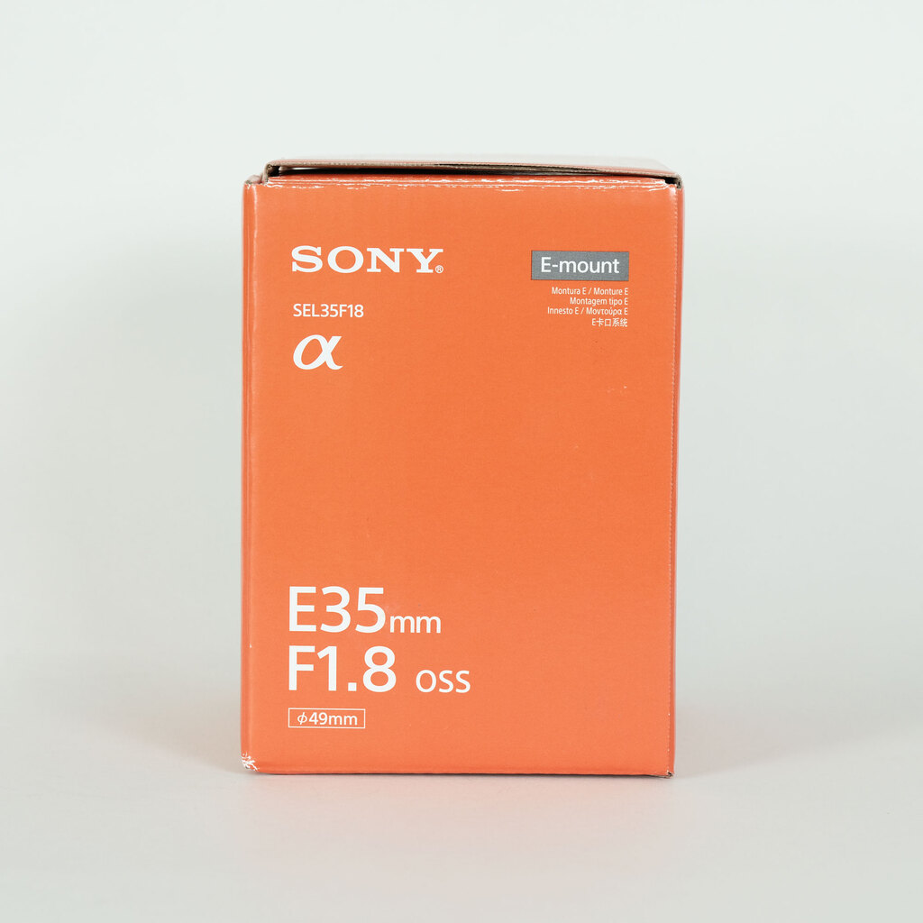 SONY E 35mm F1.8 OSS SEL35F18 SONY E 35mm F1.8 OSS SEL35F18