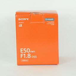 SONY E 50mm F1.8 OSS SEL50F18