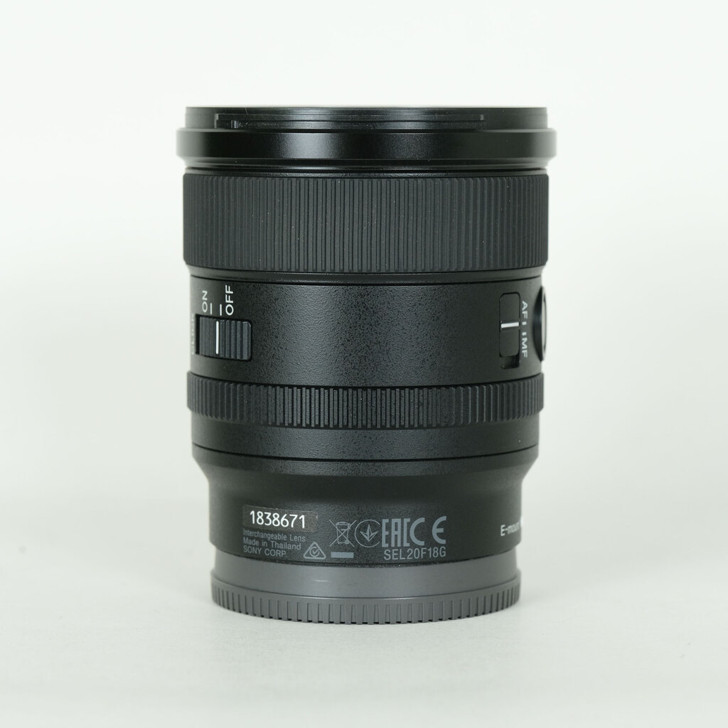 SONY FE 20mm F1.8 G SEL20F18G SONY FE 20mm F1.8 G SEL20F18G
