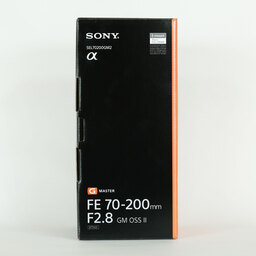 SONY FE 70-200mm F2.8 GM OSS II SEL70200GM2 SONY FE 70-200mm F2.8 GM OSS II SEL70200GM2